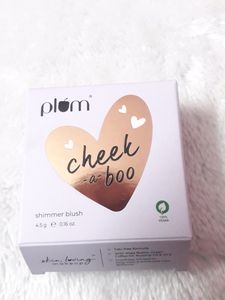 Plum Cheek-A-Boo Shimmer Blush Bare Necessity