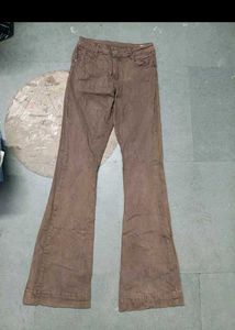 Khaki Casual Pants for Women
