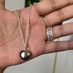 Silver 🤍 Pendant