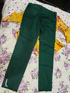 Yellow Floral top and pants set