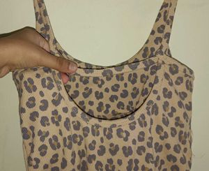 Leopard Print Tank Top
