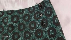 Patterned Mini Skirt