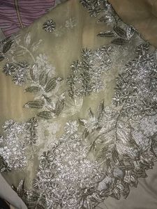 Elegant Dress/saree Material Plus Freebies