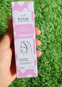 Foxtale Oil Control Water Gel Sunscreen SPF 50