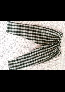 Gingham Checkered Pants