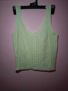 Crochet Knit Tank Top