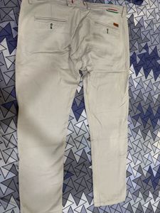 Stylish Beige Casual Pants
