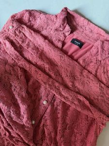 Elegant Lace Shirt Top