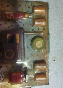 Vintage Toy Kitchen Playset