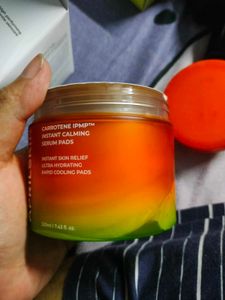 4 pad sample of AprilSkin Carrotene Serum Pads