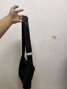 Classic Black Hobo Shoulder Bag