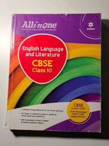 All in One English Language CBSE Class 10