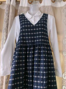 Korean Chic Plaid Pinafore Ulzzang dress