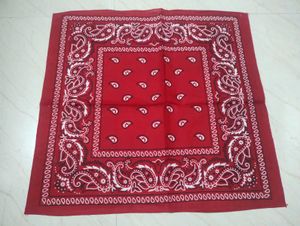 Red Paisley Bandana Scarf