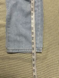 Light Wash Straight Jeans