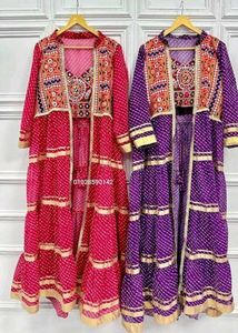 Embroidered jacket and top