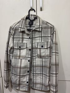 Men's Plaid Flannel Shacket