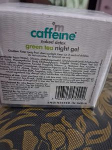 i'm caffeine Green Tea Night Gel