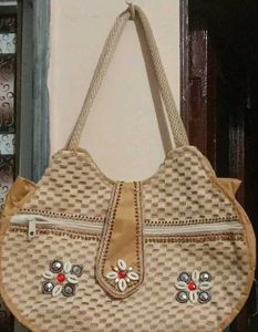 Hand Made Beg Looking Jhut Material