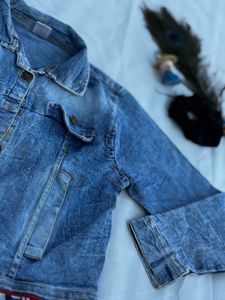 Vintage Washed Denim Jacket