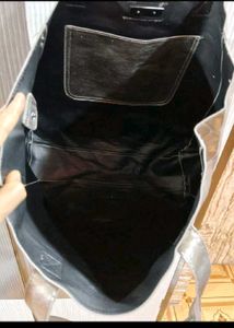 Chic Metallic Tote Bag