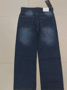 Wide Leg Denim Jeans