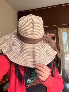 Wavy Brim Sun Hat for vacation