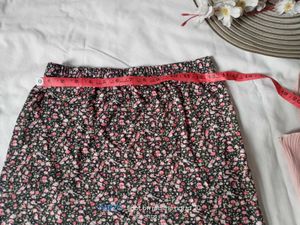 Floral Mini Skirt