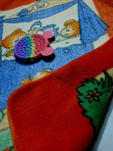 Cute Teddy Bear Play Blanket with freebies