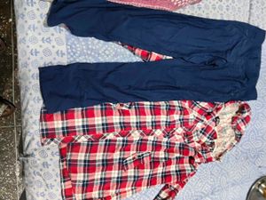 top hoody shirt and pants set