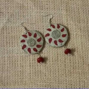 Handcrafted Fabric Earrings