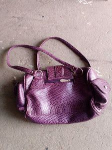 Chic Mauve Crossbody Bag 2