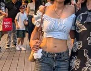 Off-Shoulder Crop Top