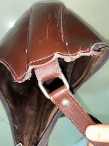 Brown Leather Hobo Bag