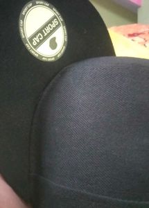 Black Sport Cap