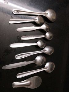 Set of Stainless Steel Spoons