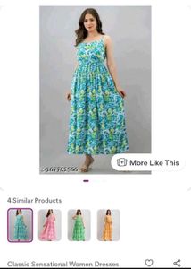 Floral Print Maxi Dress