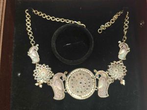 Peacock Design Orissa Tribal Choker