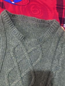 olive sweater