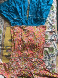 kids Printed Kurta with shahrara