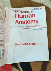 BD Chaurasia's Human Anatomy Books