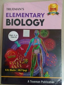 Trueman's Elementary Biology Vol. I for Class XI