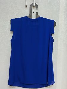 Vibrant Blue Sleeveless Top