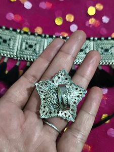 Oxide Choker Necklace &amp; star shape ring