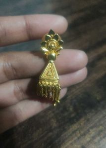 Elegant Gold-tone Drop Earrings