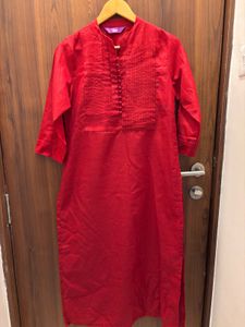 Elegant Red Kurta