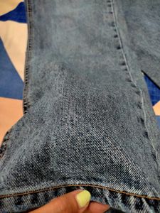 Wide leg high waist Jeans
