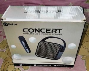 BePro Concert Wireless Mic & Speaker Set