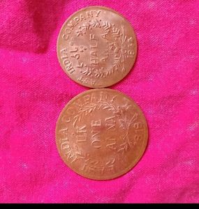 2 Old Coins Of Gods 1818