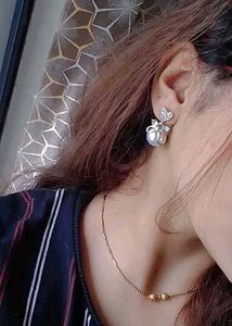 Pearl Drop Earrings ( 2 Pairs )